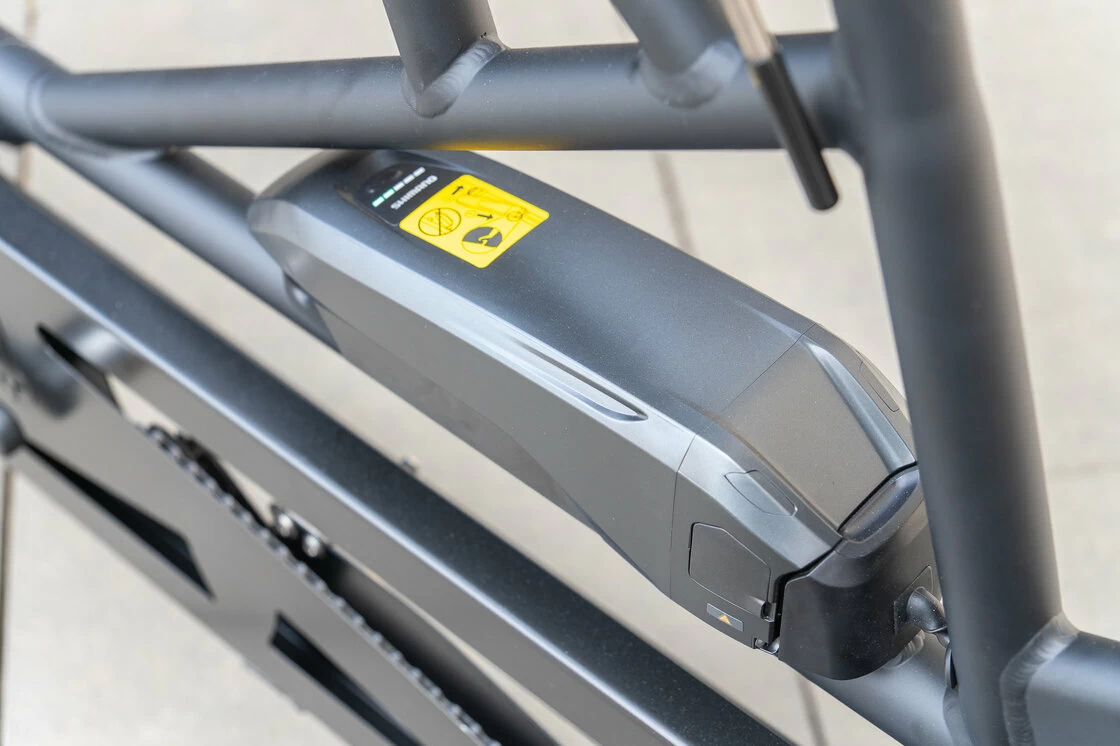 Rower elektryczny tandem składany AZOR Special 28" wolnobieg Czarny mat