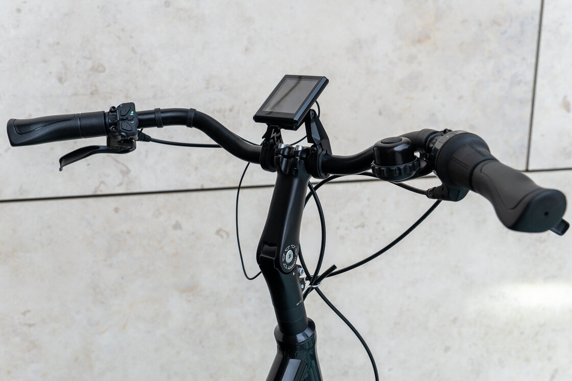 Rower elektryczny tandem składany AZOR Special 28" wolnobieg Czarny Połysk