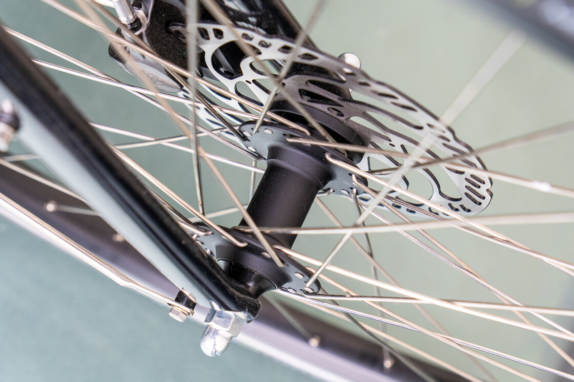 Rower elektryczny tandem składany AZOR Special 28" wolnobieg Czarny Połysk