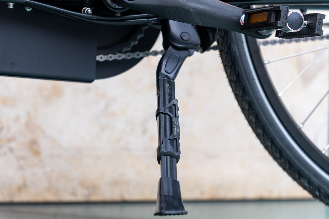 Rower elektryczny tandem składany AZOR Special 28" wolnobieg Czarny Połysk