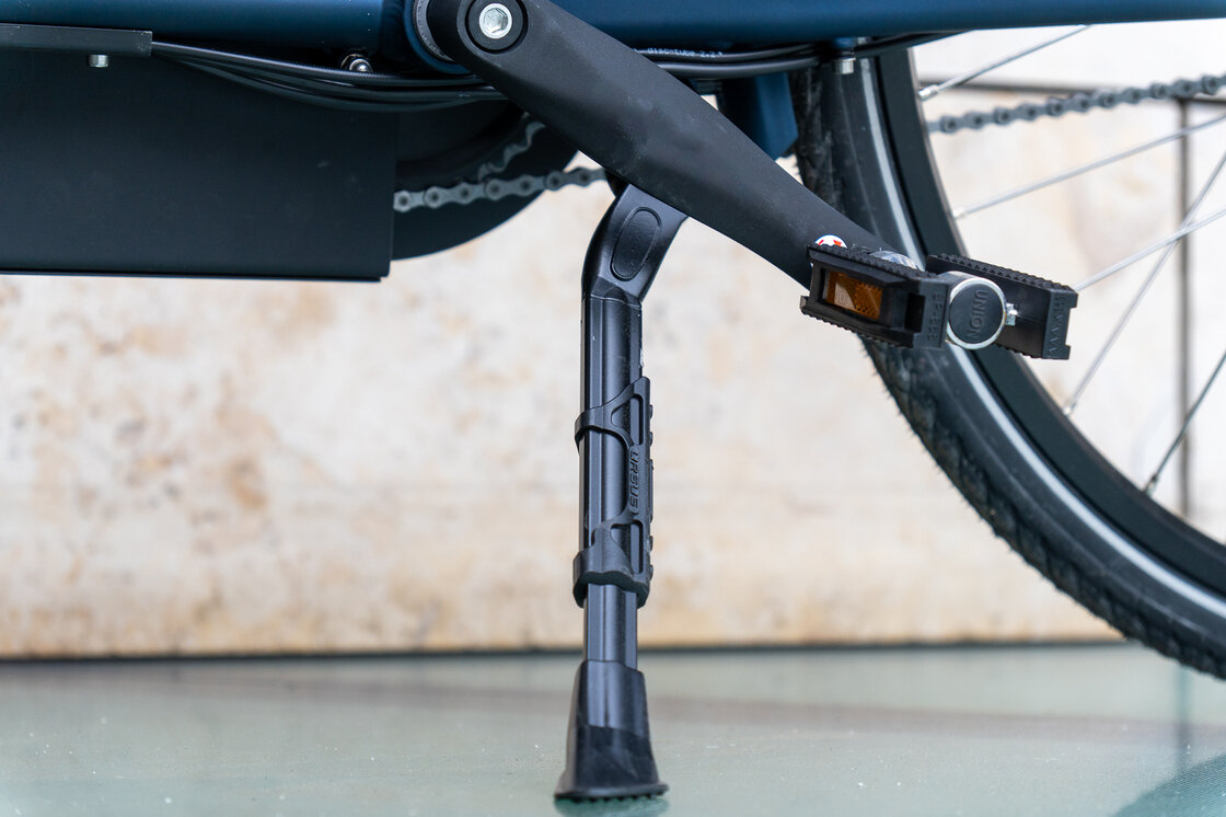 Rower elektryczny tandem składany AZOR Special 28" wolnobieg Niebieski Mat