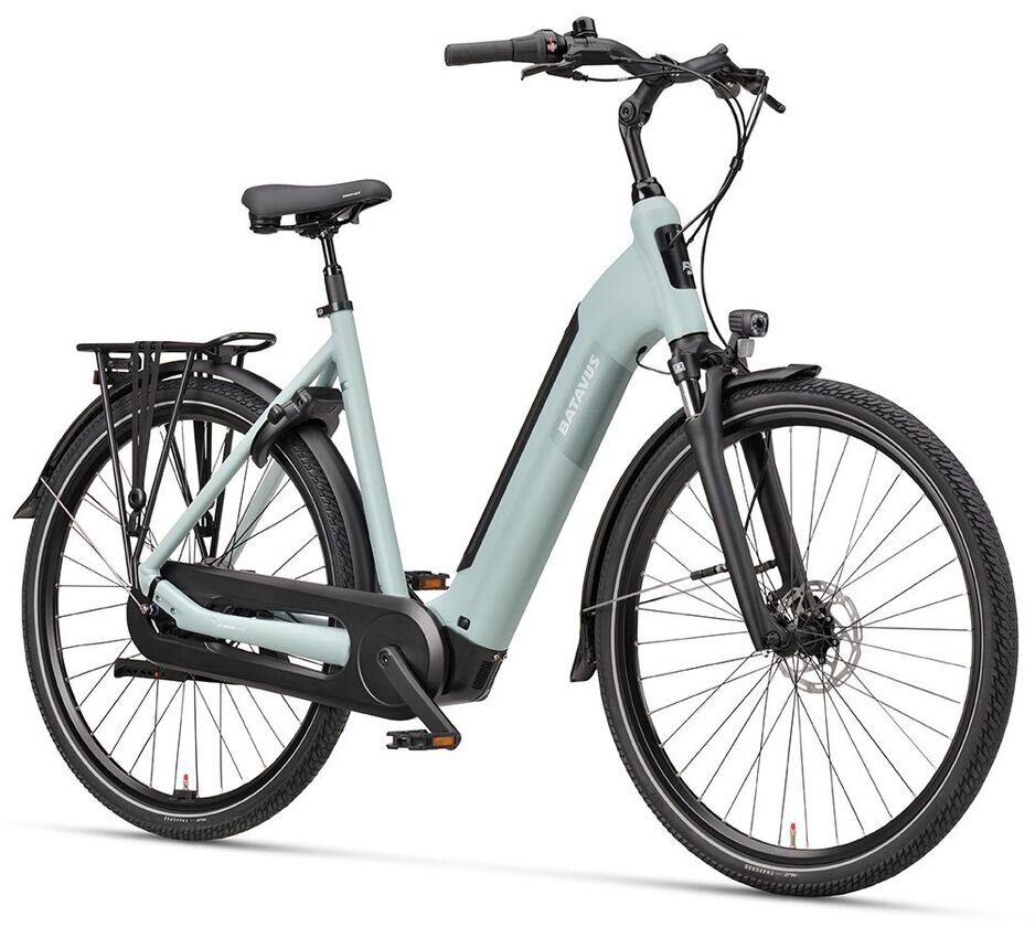 Rower elektryczny z baterią w ramie Batavus Altura PT Pro 500Wh Grey Turquoise Mat