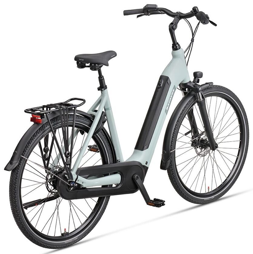 Rower elektryczny z baterią w ramie Batavus Altura PT Pro 500Wh Grey Turquoise Mat