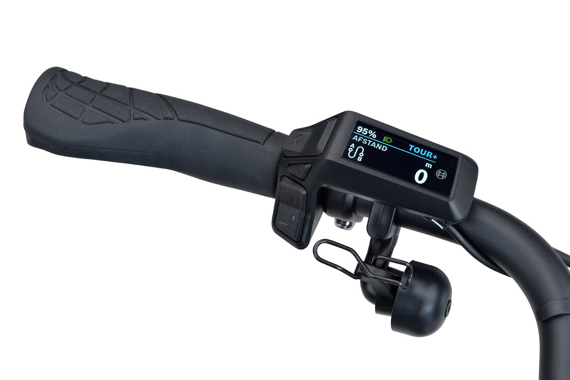 Rower elektryczny z baterią w ramie Batavus Altura PT Pro 500Wh Grey Turquoise Mat