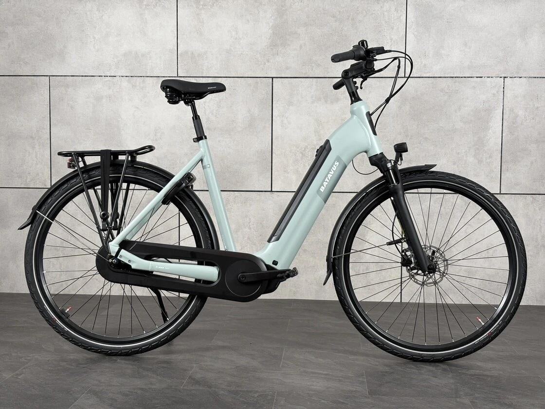 Rower elektryczny z baterią w ramie Batavus Altura PT Pro 500Wh Grey Turquoise Mat