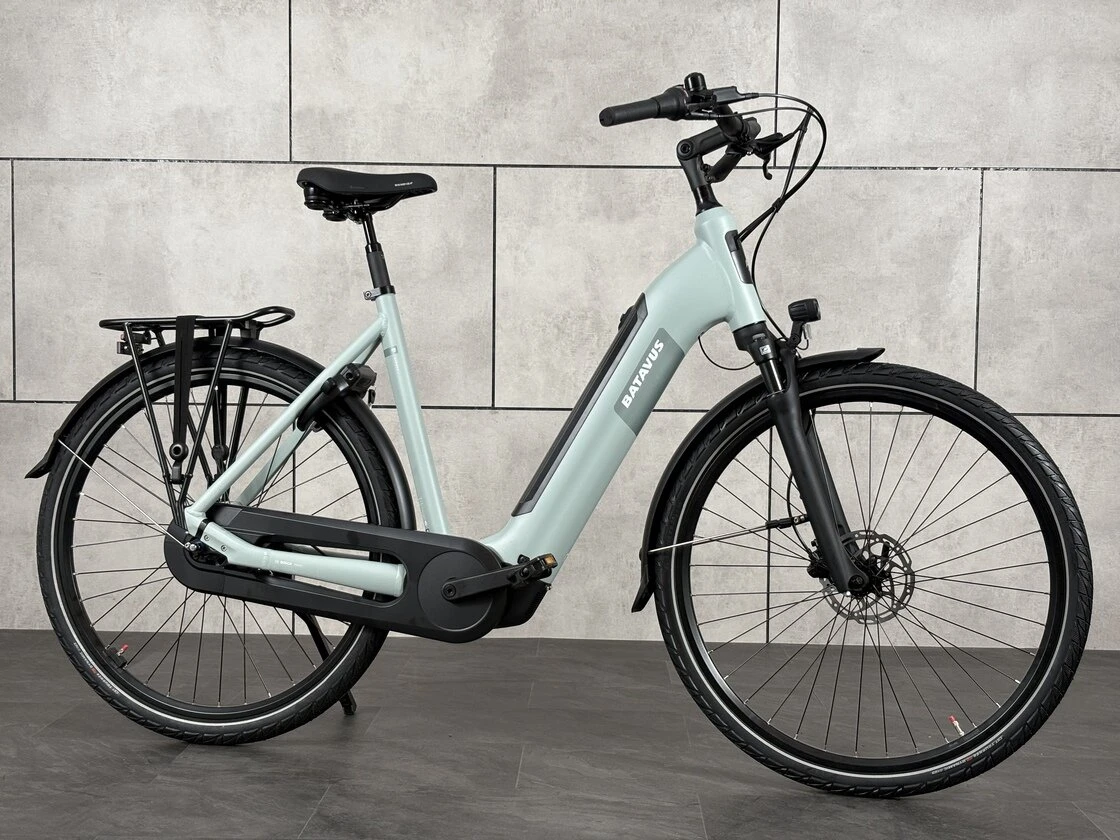 Rower elektryczny z baterią w ramie Batavus Altura PT Pro 500Wh Grey Turquoise Mat