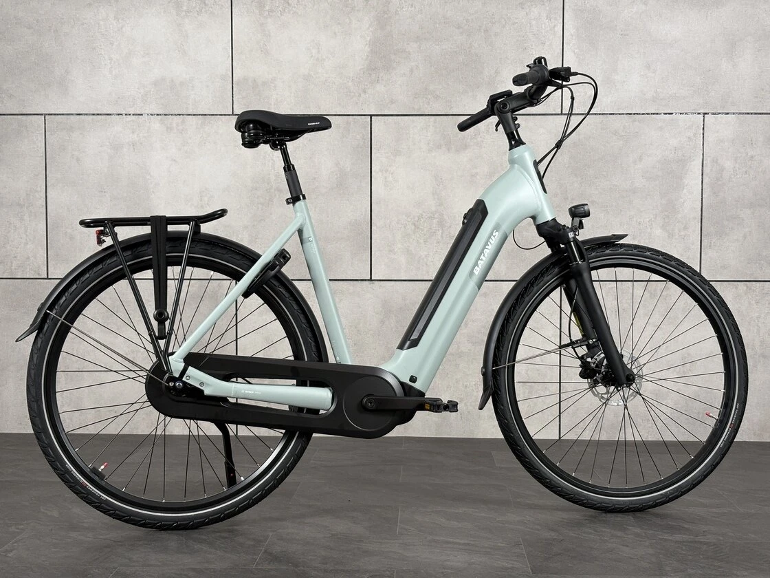 Rower elektryczny z baterią w ramie Batavus Altura PT Pro 500Wh Grey Turquoise Mat