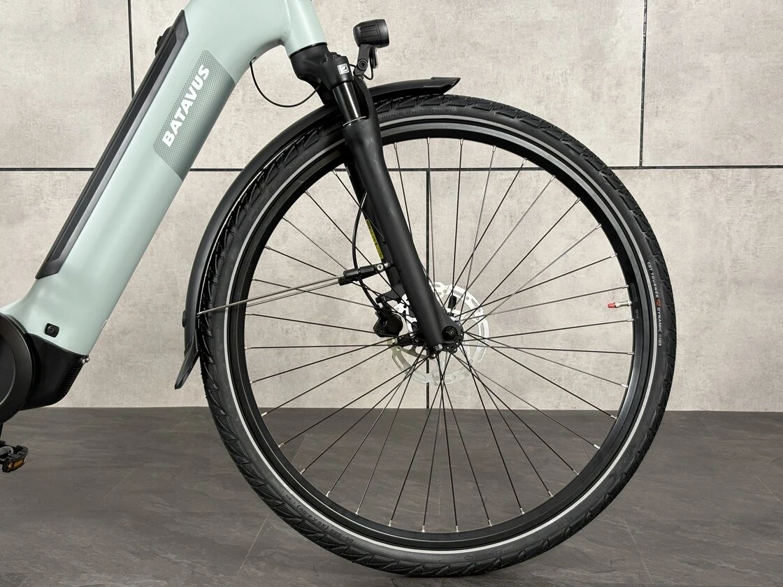 Rower elektryczny z baterią w ramie Batavus Altura PT Pro 500Wh Grey Turquoise Mat