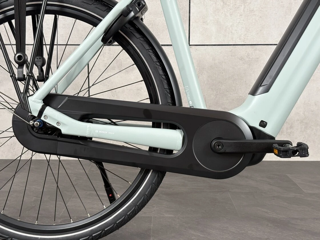 Rower elektryczny z baterią w ramie Batavus Altura PT Pro 500Wh Grey Turquoise Mat