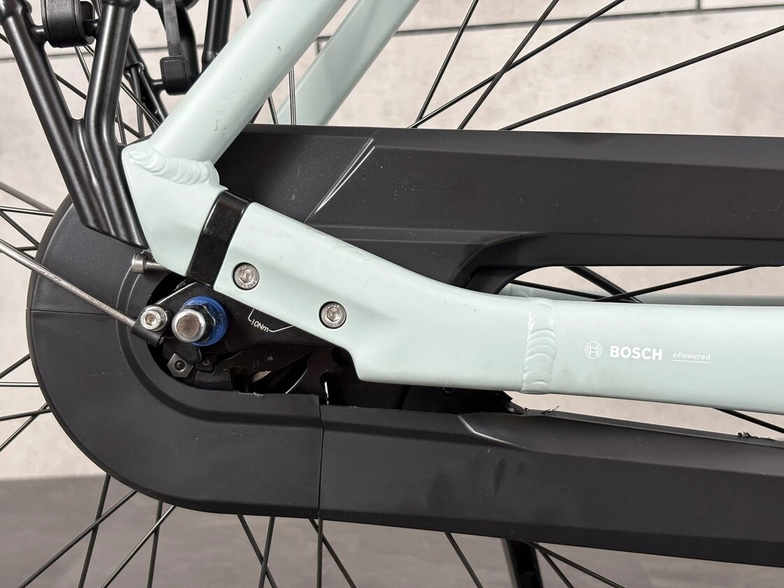 Rower elektryczny z baterią w ramie Batavus Altura PT Pro 500Wh Grey Turquoise Mat
