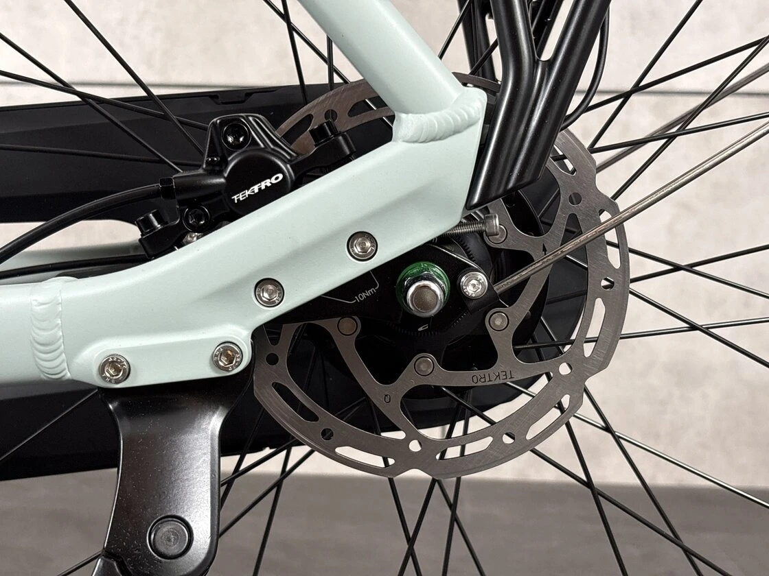 Rower elektryczny z baterią w ramie Batavus Altura PT Pro 500Wh Grey Turquoise Mat