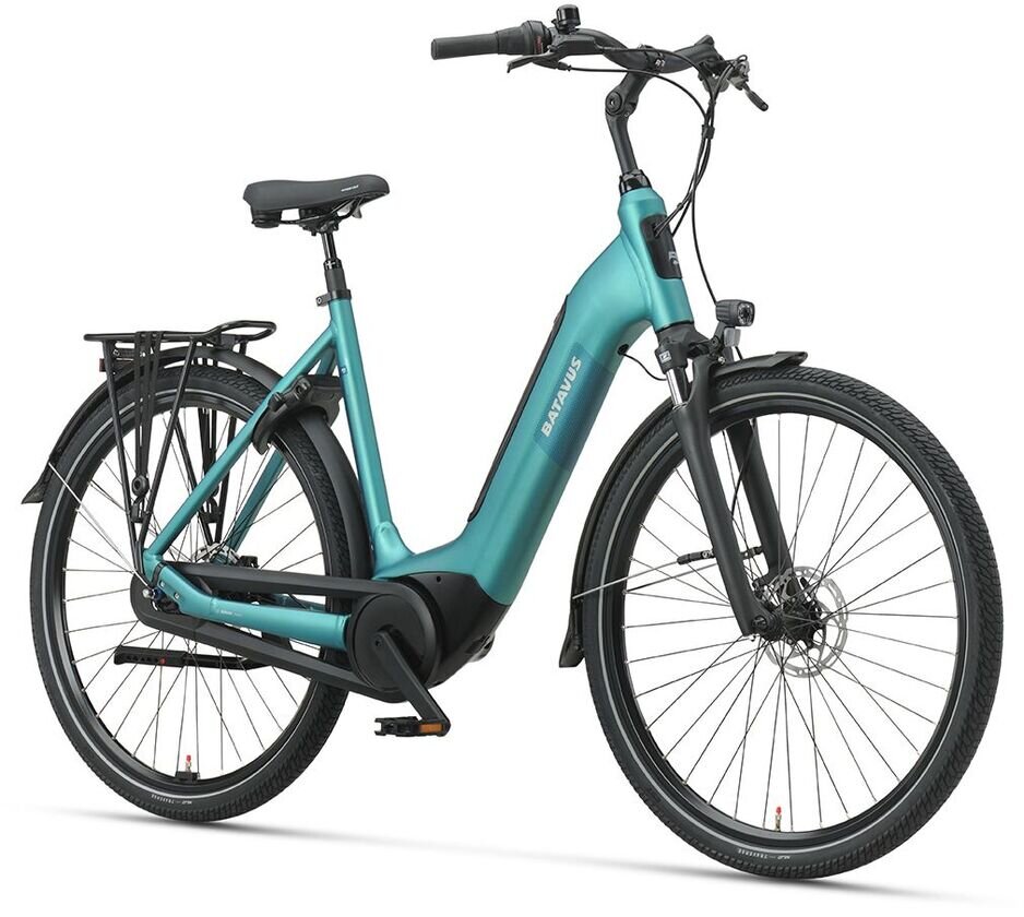 Rower elektryczny z baterią w ramie Batavus Altura PT Pro 500Wh Light Sea Green Mat