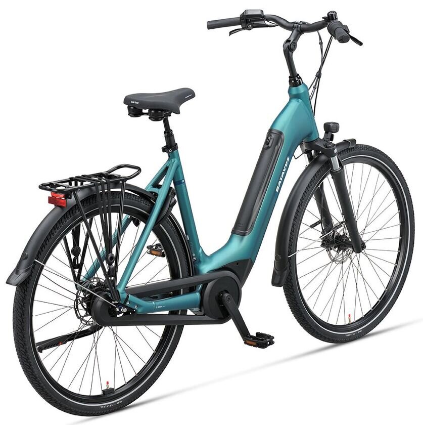 Rower elektryczny z baterią w ramie Batavus Altura PT Pro 500Wh Light Sea Green Mat