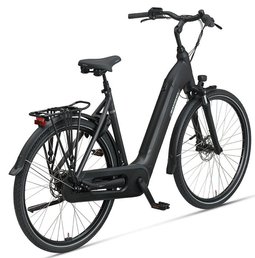 Rower elektryczny z baterią w ramie Batavus Altura PT Pro 500Wh Smokingblack Mat