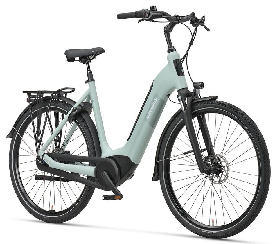 Rower elektryczny z baterią w ramie Batavus Altura PT Smart 500Wh Grey Turquoise Mat