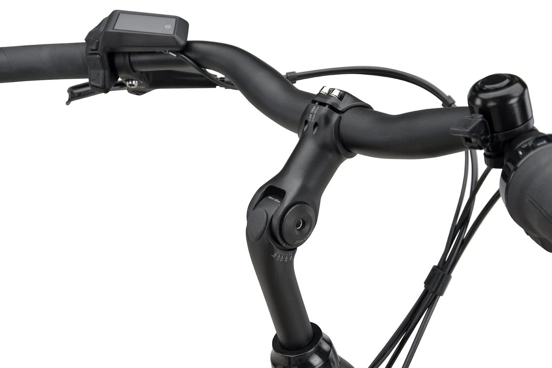Rower elektryczny z baterią w ramie Batavus Altura PT Smart 500Wh Smoking Black Mat