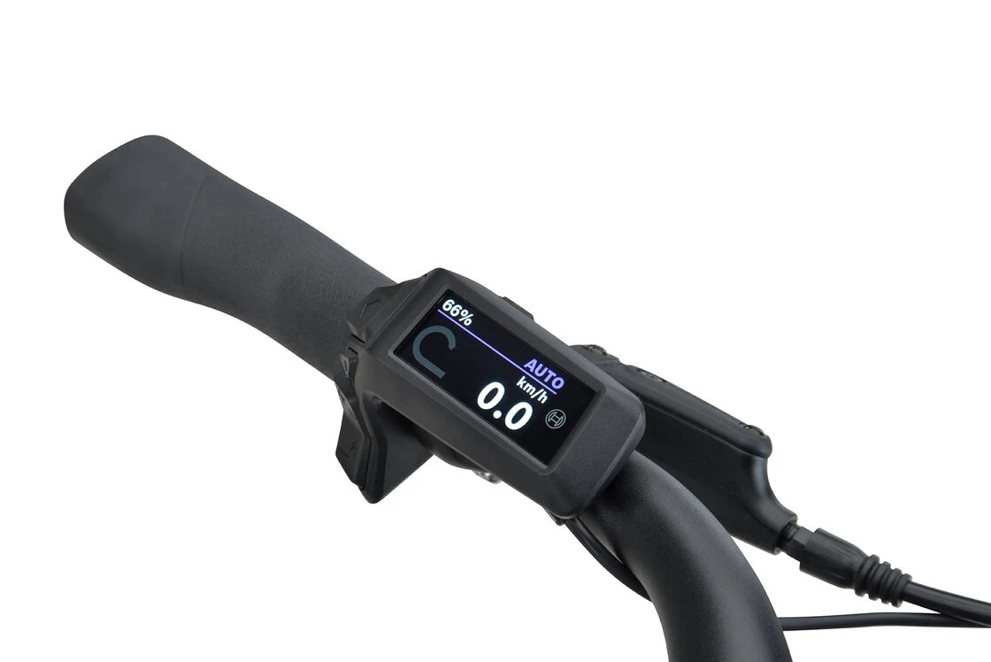Rower elektryczny z baterią w ramie Batavus Altura PT Smart 500Wh Smoking Black Mat