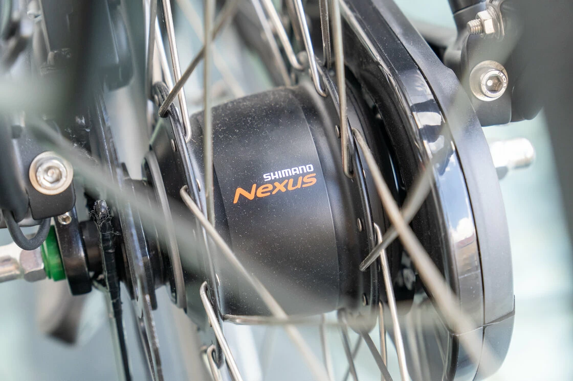 Rower elektryczny z baterią w ramie Batavus Finez E-go Power Męski Black Mat