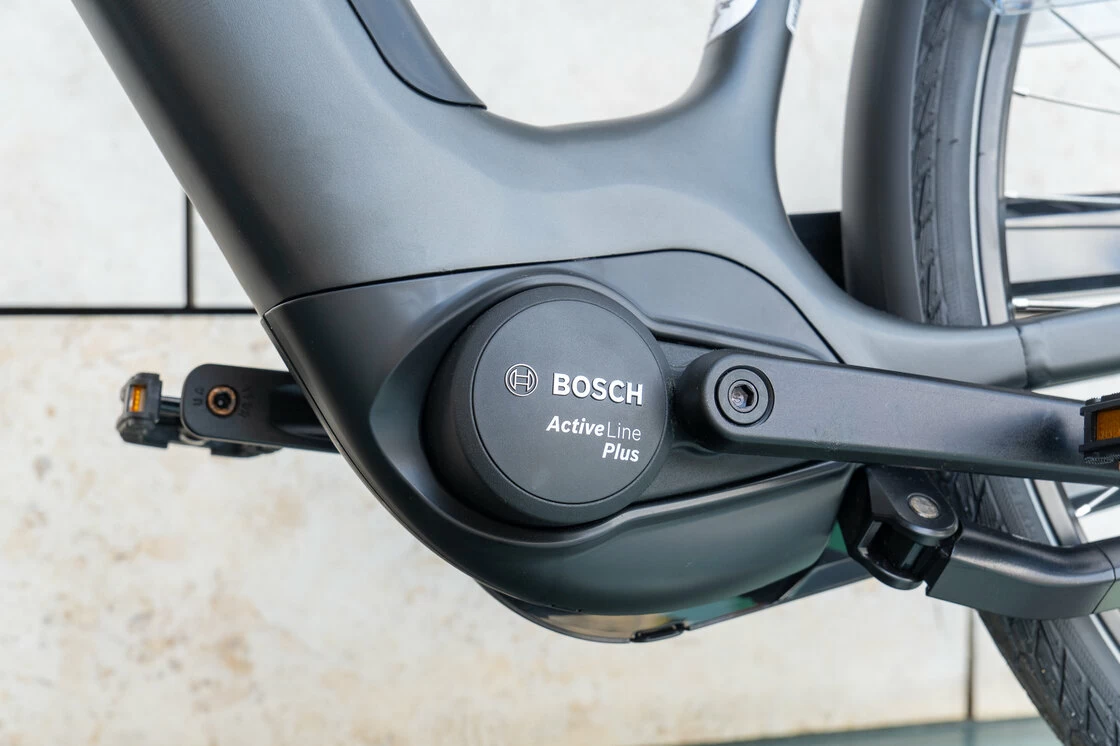 Rower elektryczny z baterią w ramie Batavus Finez E-go Power Męski Black Mat
