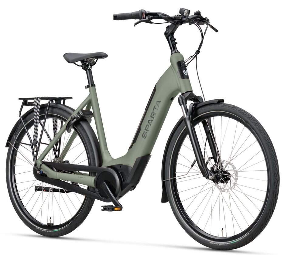 Rower elektryczny z baterią w ramie Sparta c-Grid Energy Bosch Smart 500Wh Light Army Green Mat