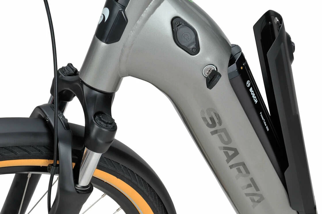 Rower elektryczny z baterią w ramie Sparta c-Grid Energy Bosch Smart 500Wh Titan Grey 61