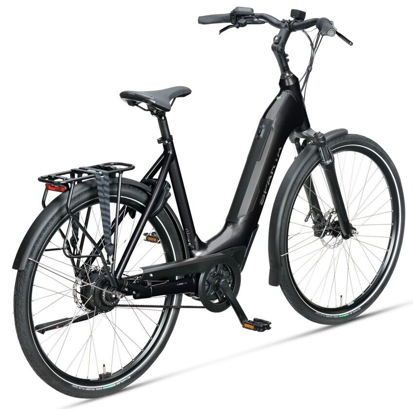 Rower elektryczny z baterią w ramie Sparta c-Grid Ultra Bosch Smart 500Wh Black Metalic Mat