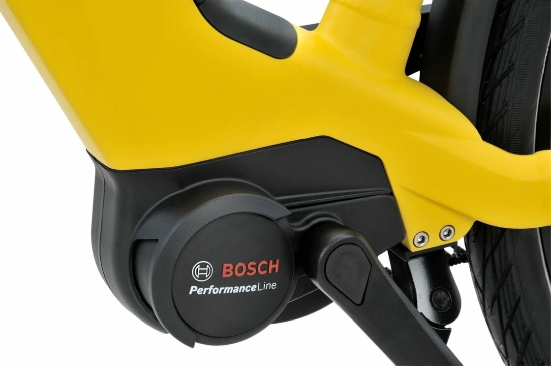 Rower elektryczny z baterią w ramie Sparta d-Rule Energy Broom Yellow Mat