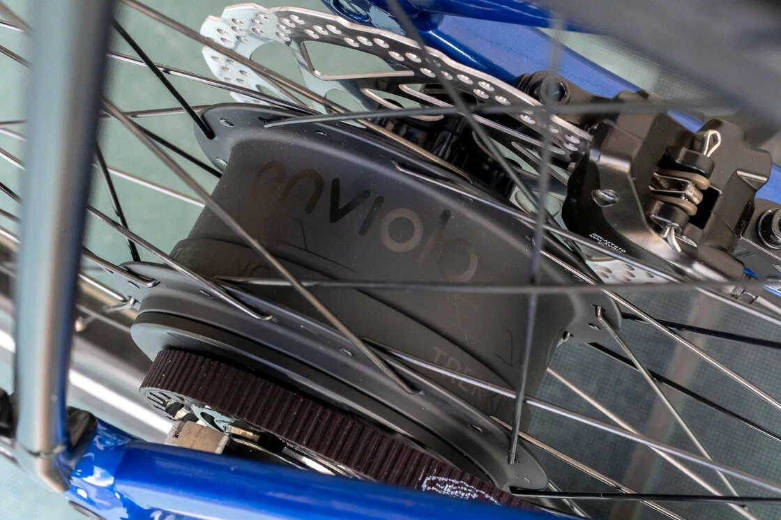 Rower elektryczny z paskiem KOGA E-Nova Evo PT PRO bateria w ramie