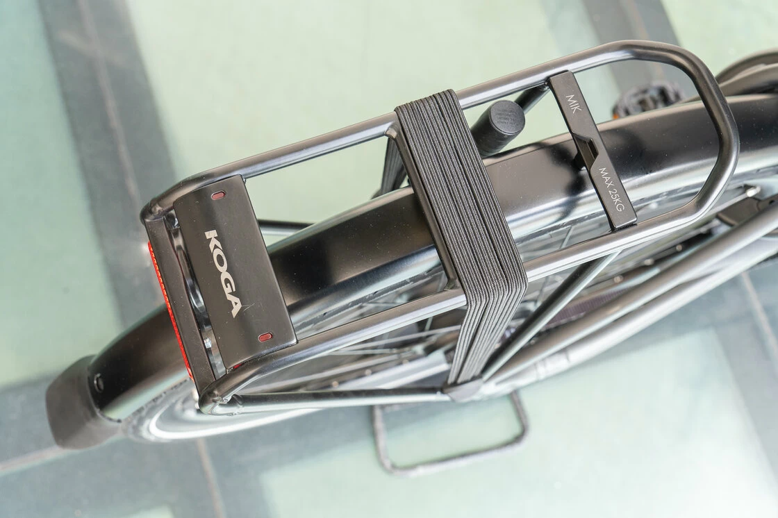 Rower elektryczny z paskiem KOGA EVIA PRO Bosch Smart System Black Mat