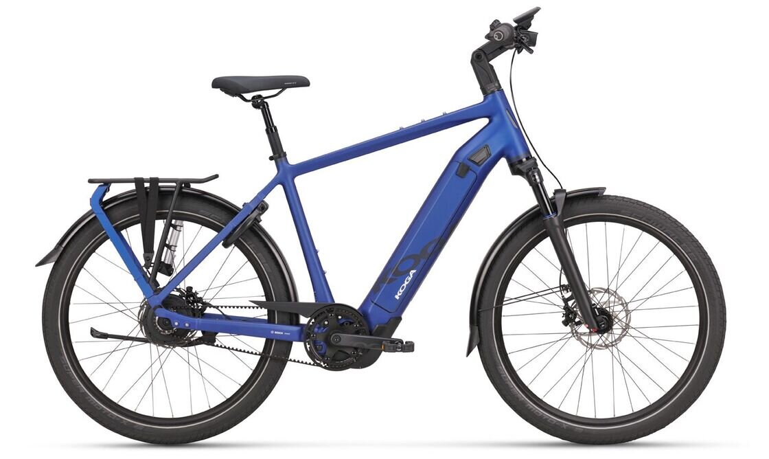 Rower elektryczny z paskiem KOGA E-XITE 800Wh Męski Sapphire Mat