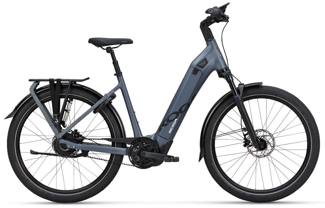 Rower elektryczny z paskiem KOGA E-XITE 800Wh Unisex Jeans Mat