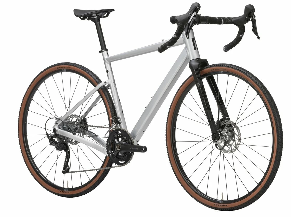 Rower Gravel Rondo Ruut AL1 2X G3 Chrome / Black