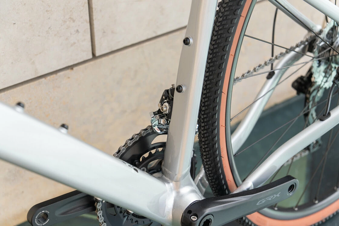 Rower Gravel Rondo Ruut AL1 2X G3 Chrome / Black
