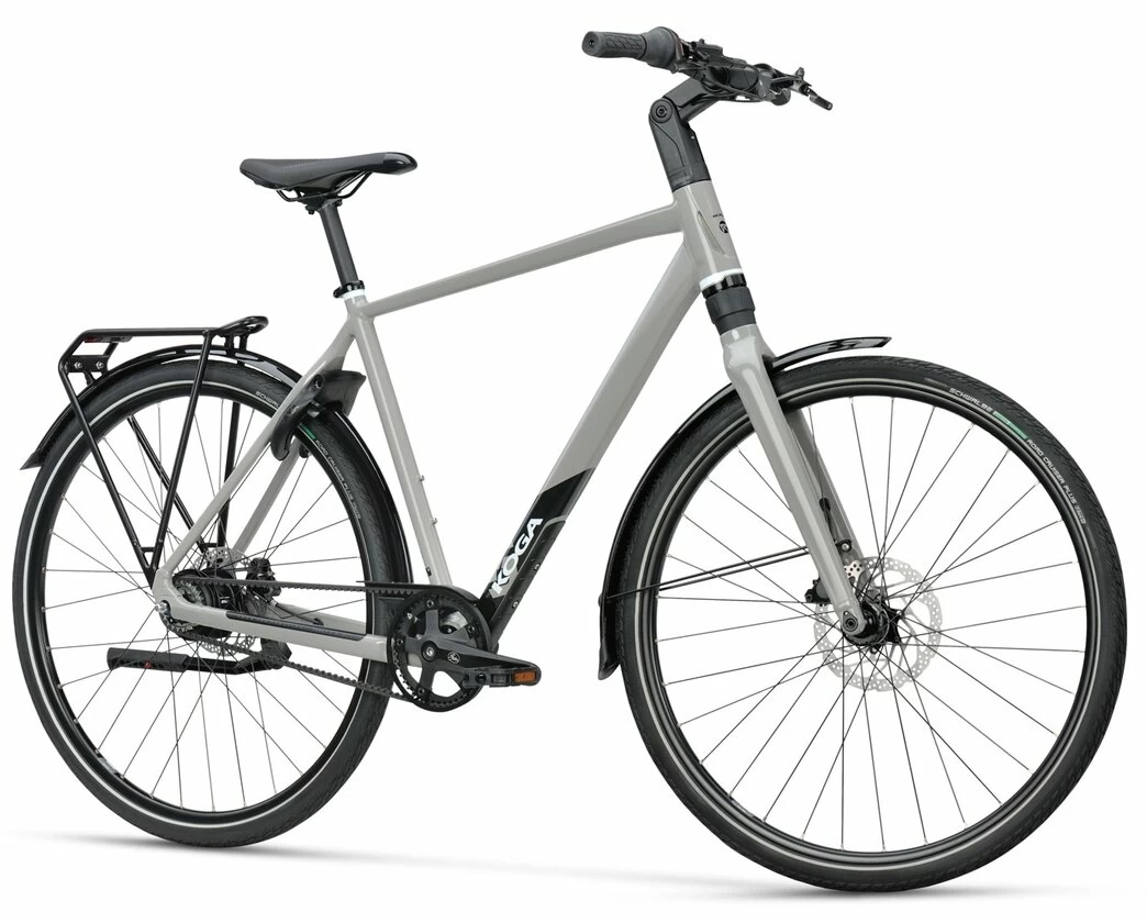 Rower KOGA F3 4.0 na pasku zębatym (Nexus 8) Męski Dawn Grey High