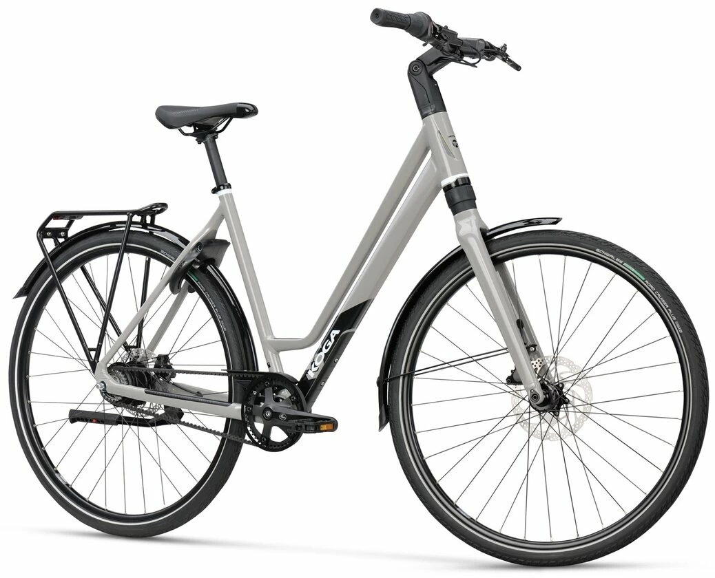 Rower KOGA F3 4.0 na pasku zębatym (Nexus 8) Unisex Dawn Grey High