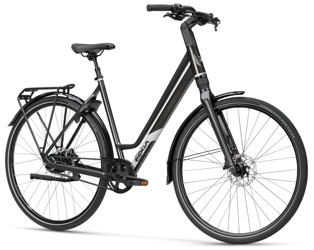 Rower KOGA F3 6.0 na pasku zębatym (Alfine 8) Unisex Onix High Gloss 53