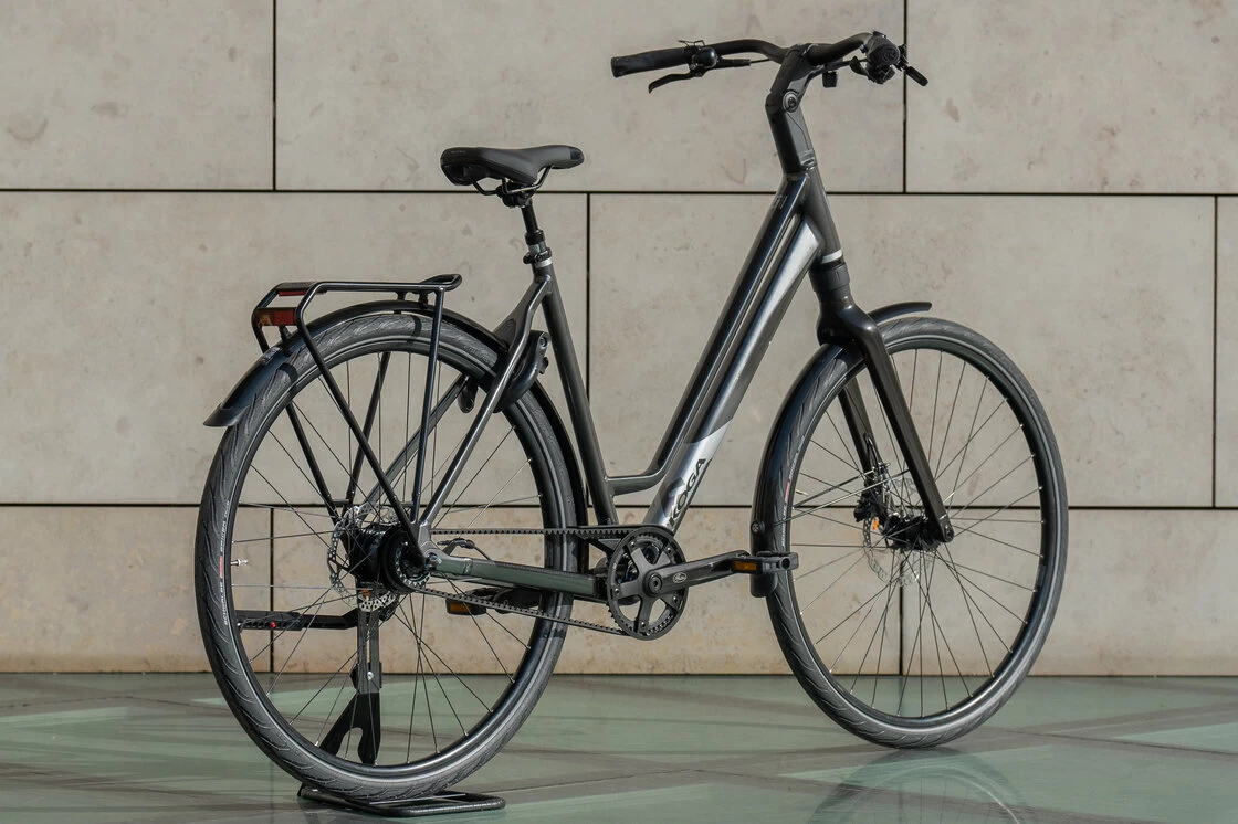 Rower KOGA F3 6.0 na pasku zębatym (Alfine 8) Unisex Onix High Gloss 53