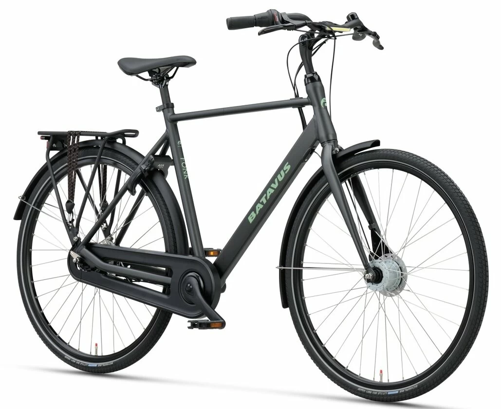 Rower miejski Batavus Fonk OUTLET Męski Czarny Mat N7 53