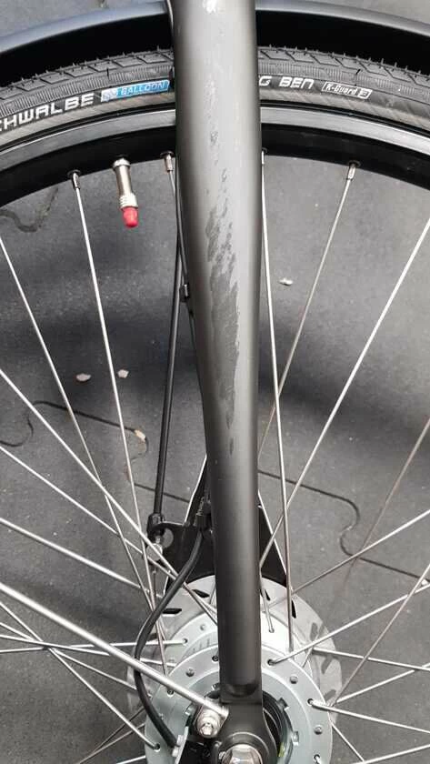 Rower miejski Batavus Fonk OUTLET Męski Czarny Mat N7 53