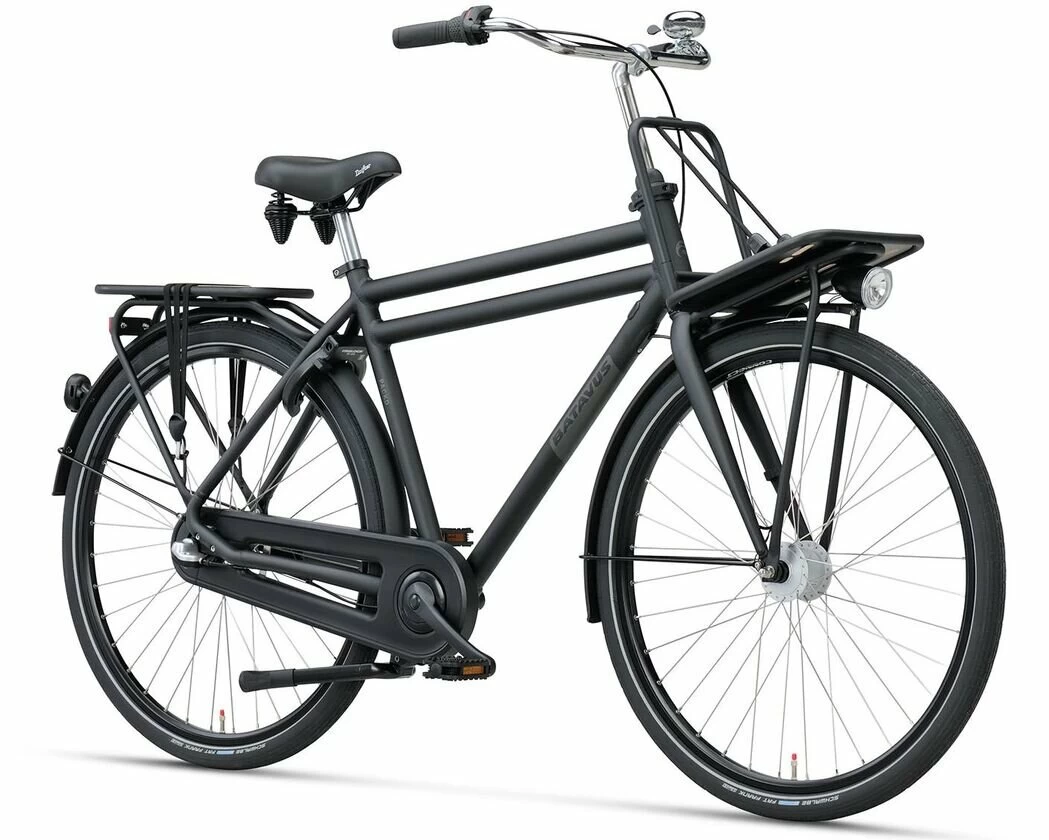 Rower miejski Batavus PACKD 3 Męski Black Mat 61