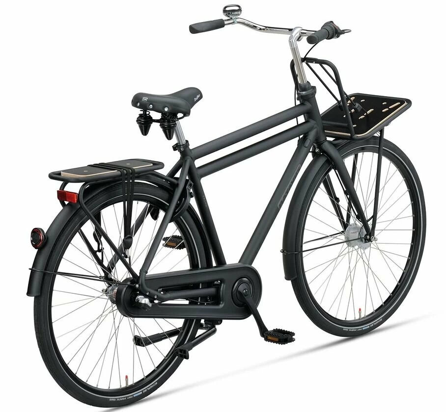 Rower miejski Batavus PACKD 3 Męski Black Mat 61