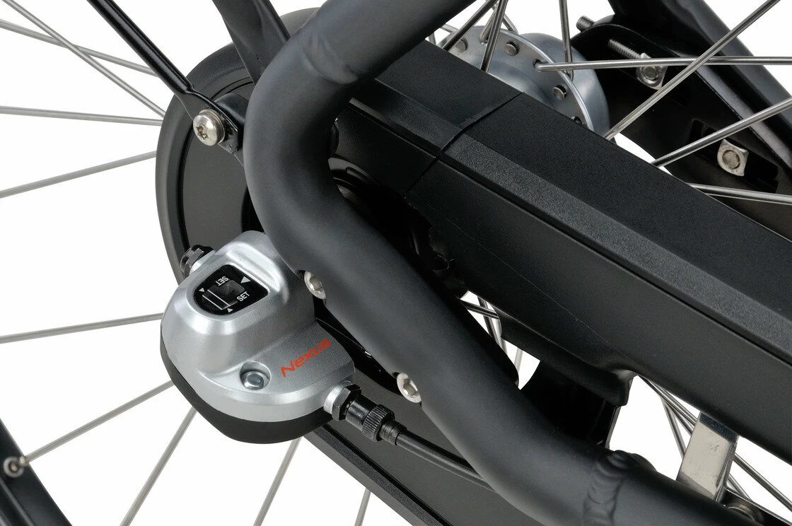 Rower miejski Batavus PACKD 3 Męski Black Mat 61