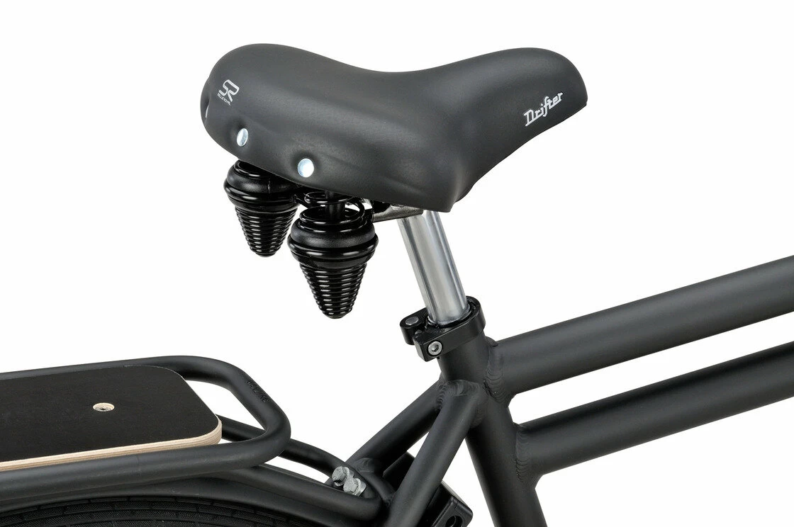 Rower miejski Batavus PACKD 3 Męski Black Mat 61