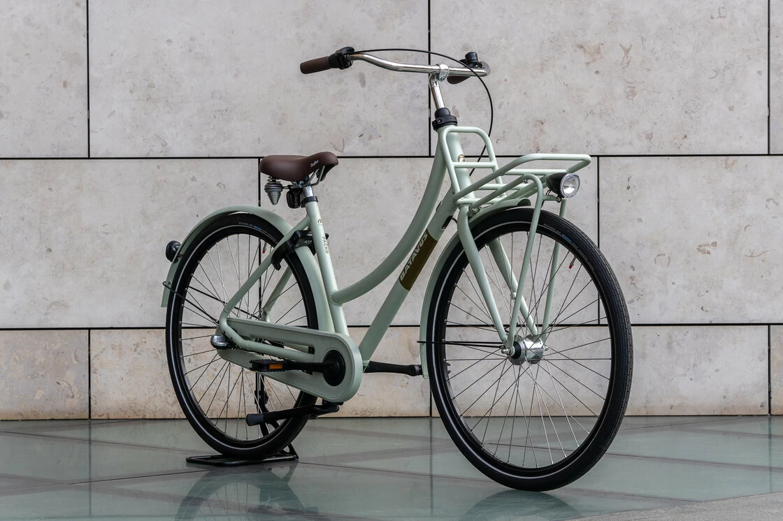 Rower miejski Batavus PACKD Start 3 NEW Classic Green Mat 55