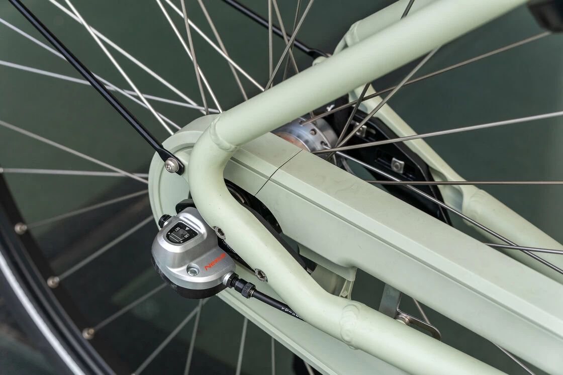 Rower miejski Batavus PACKD Start 3 NEW Classic Green Mat 55