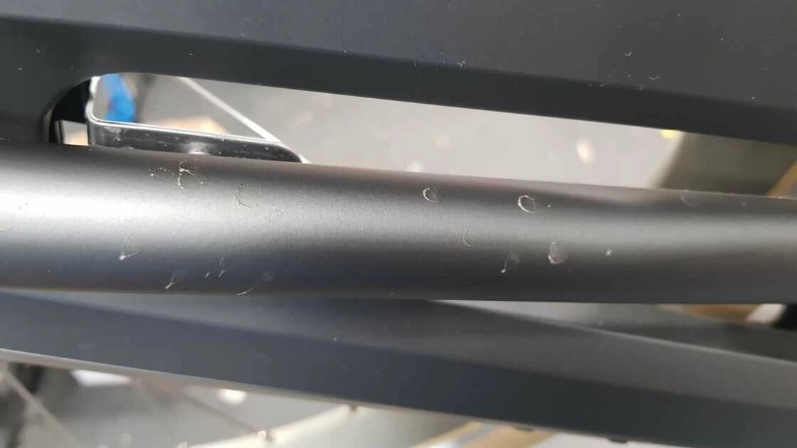 Rower miejski Batavus Quip Extra Cargo N7 - OUTLET Męski Black Mat 55