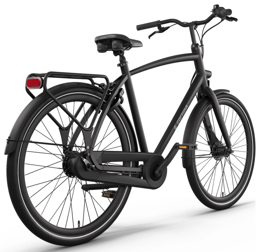 Rower miejski Cortina Tide N7 Męski Black mat