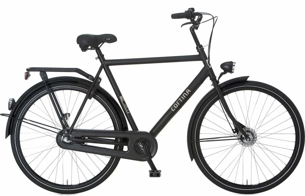 Rower miejski Cortina U1 Black Mat Men 61