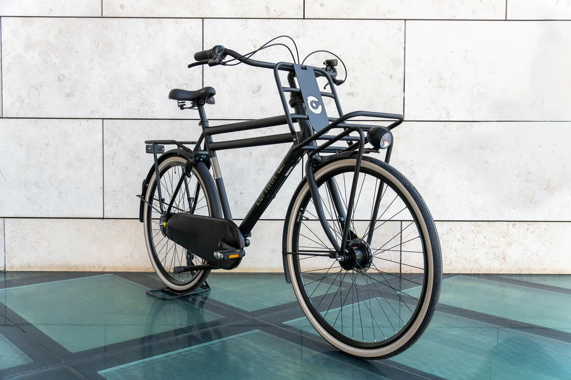 Rower miejski Cortina U4 Męski Black Mat 56