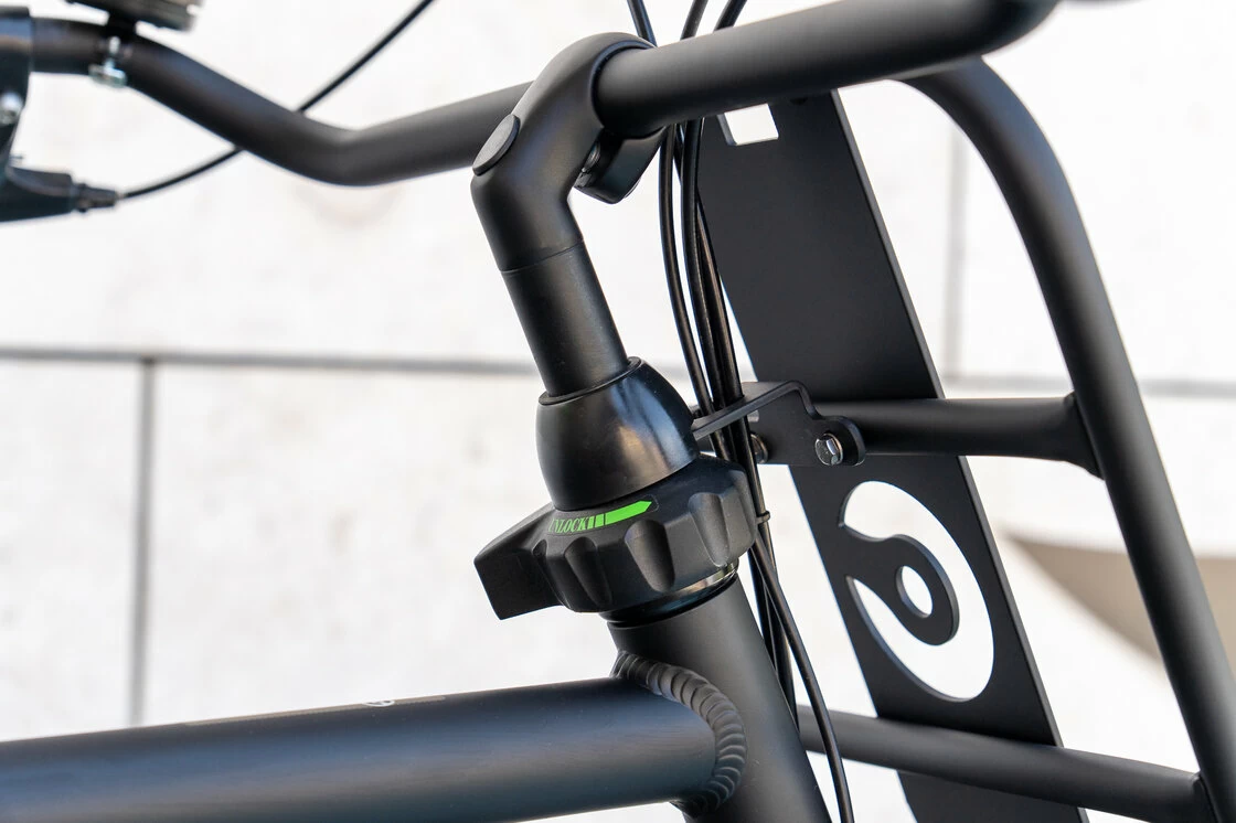 Rower miejski Cortina U4 Męski Black Mat 56